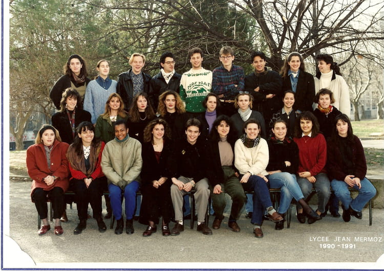 Photo de classe 1ere BTS CI de 1991, Lycée Mermoz - Copains d'avant