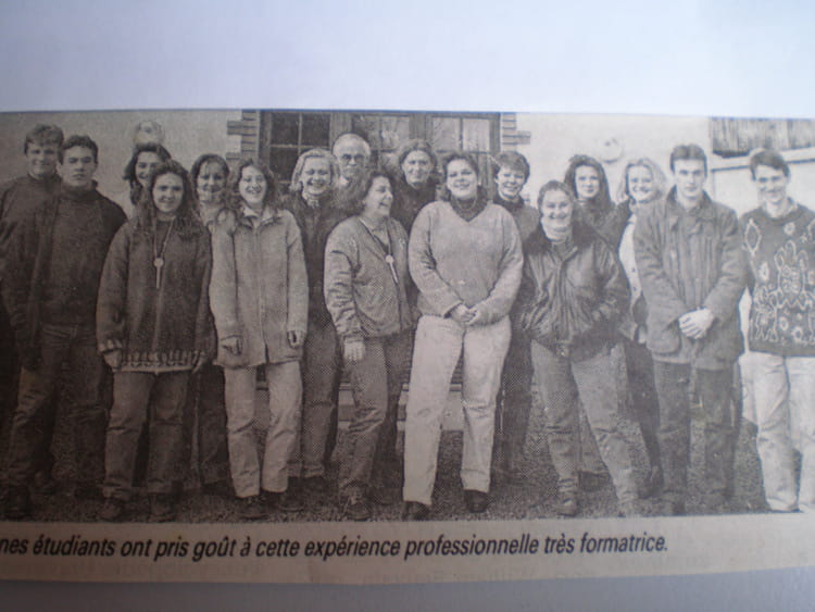 Photo de classe BTS Action Co 1995/1997 de 1995, Lycée Boucher De ...