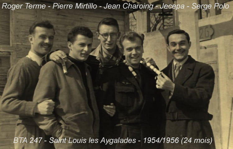 Photo de classe Saintlouis les Aygalades de 1956, Bta 247 Copains d