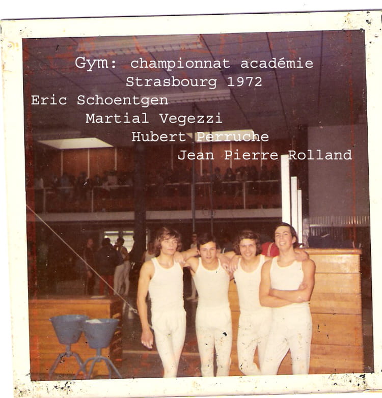 Photo de classe Gym de 1972, Collège De La Salle Saintaugustin