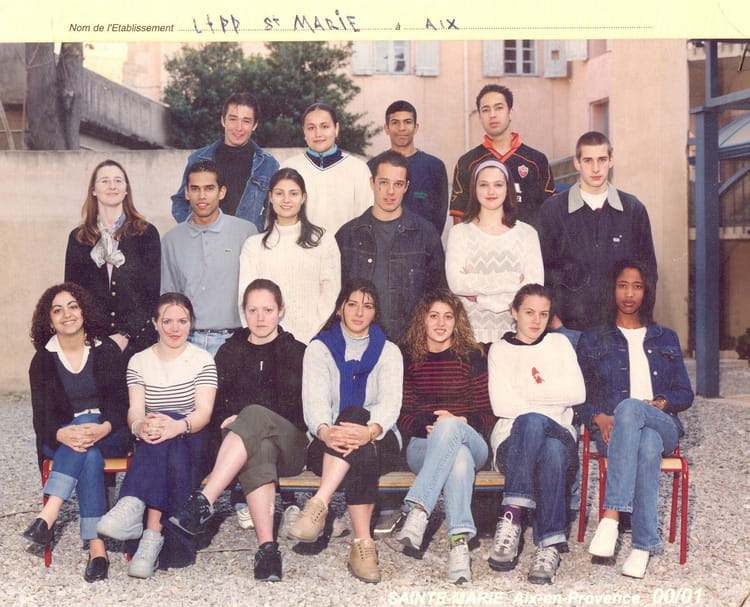 Photo de classe 1re STT de 2000, Lycée Technique Sainte-marie - Copains ...
