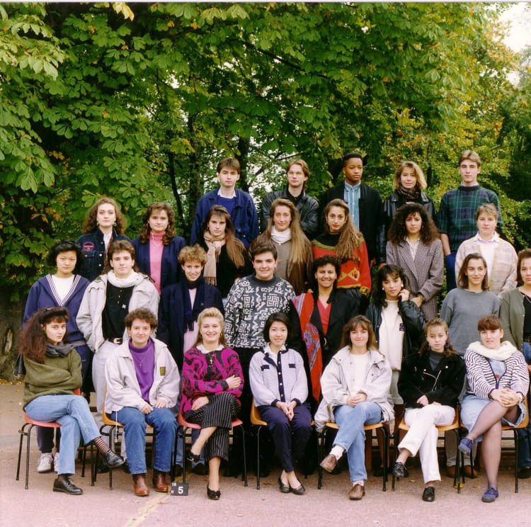 Photo de classe BTS CI1 1990-1991 de 1991, Bts Ci - A. Schweitzer ...