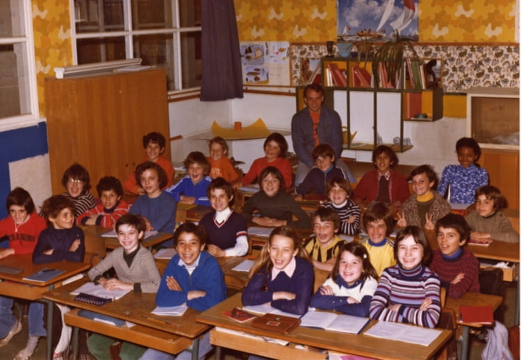 Photo de classe CM2 de 1977, ECOLE LES Copains d'avant