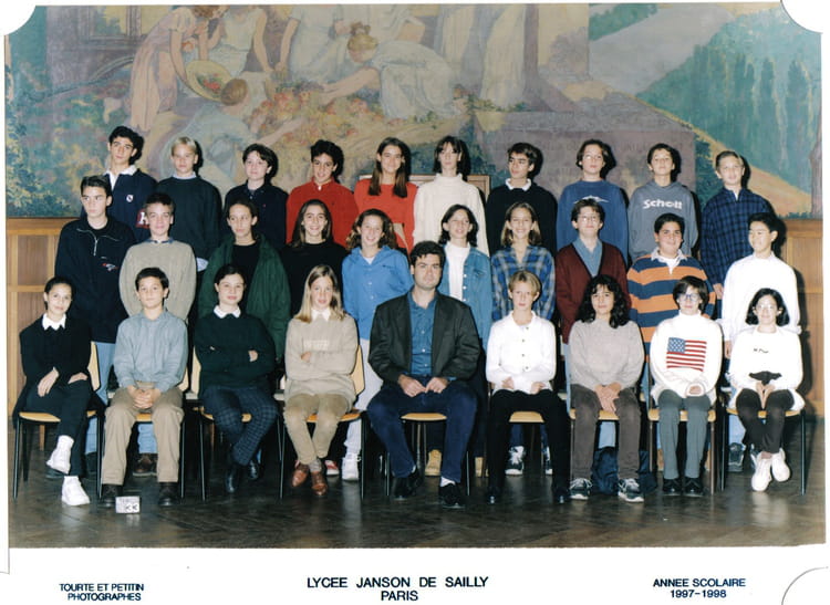 Photo de classe 4eme 2 de 1998, Collège Janson De Sailly - Copains d'avant