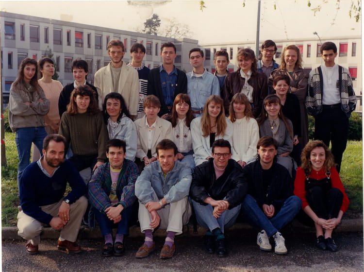 Photo de classe BTS 1990-1991 de 1991, Lycée Du Bugey - Copains d'avant