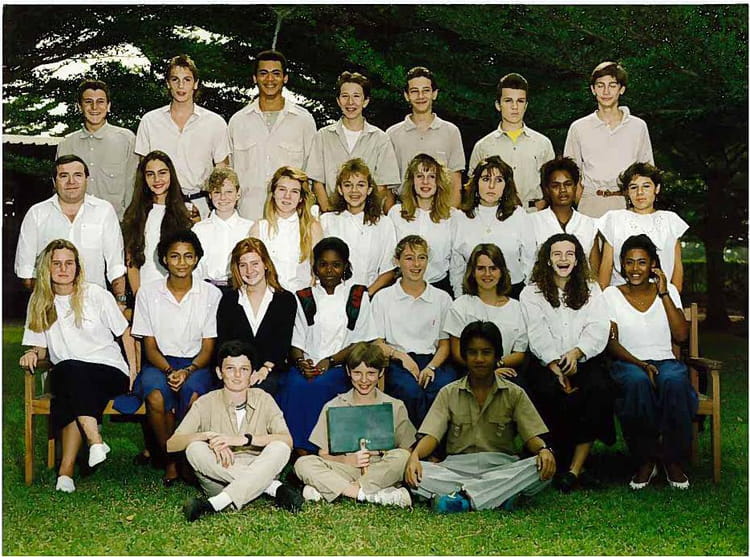 Photo de classe 1989 1990 3è5 de 1989, LYCEE BLAISE PASCAL - Copains d ...