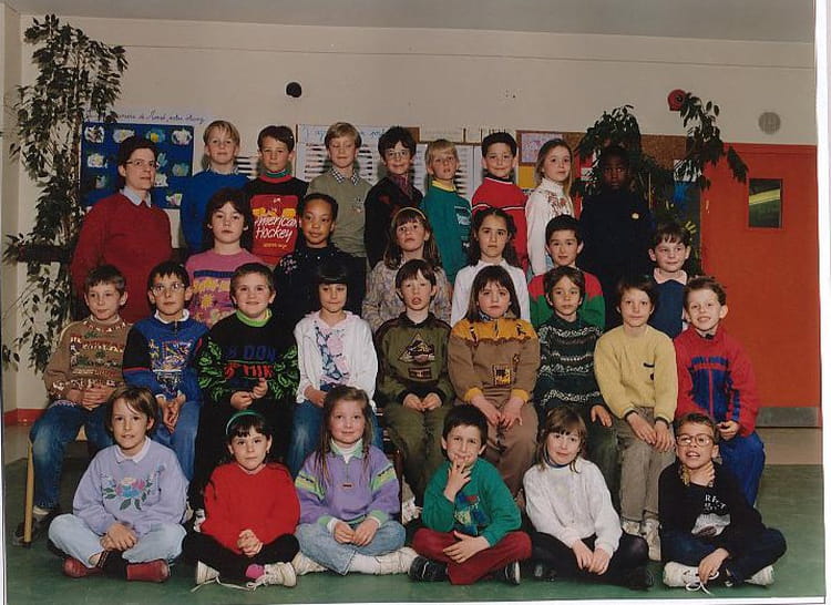 Photo de classe CE1C de 1991, Ecole Les Buissons (Marolles En Brie