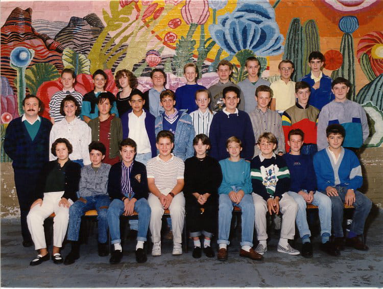 Photo de classe 3e3 de 1989, Collège Guillaume Bude Copains d'avant
