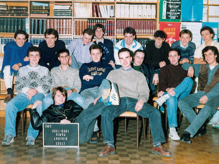 Photo de classe CPI2 1990-1991 de 1990, Lycée Diderot - Copains d'avant