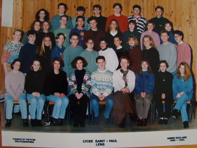 Photo de classe 2nde de 1993, Lycée Privé Polyvalent Saintpaul