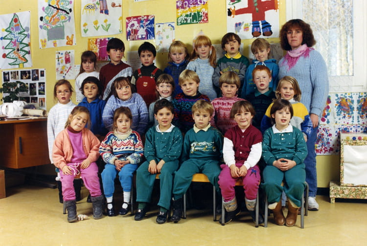 Photo de classe Maternelle 198788 de 1987, Ecole Primaire (Saint