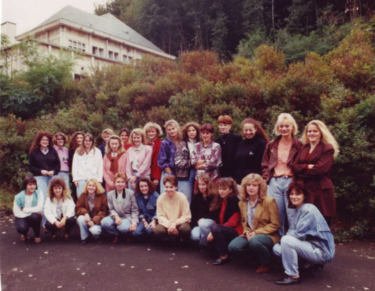 Photo de classe BTS secrétariat trilingue de 1991, LYCEE JEAN MOULIN ...