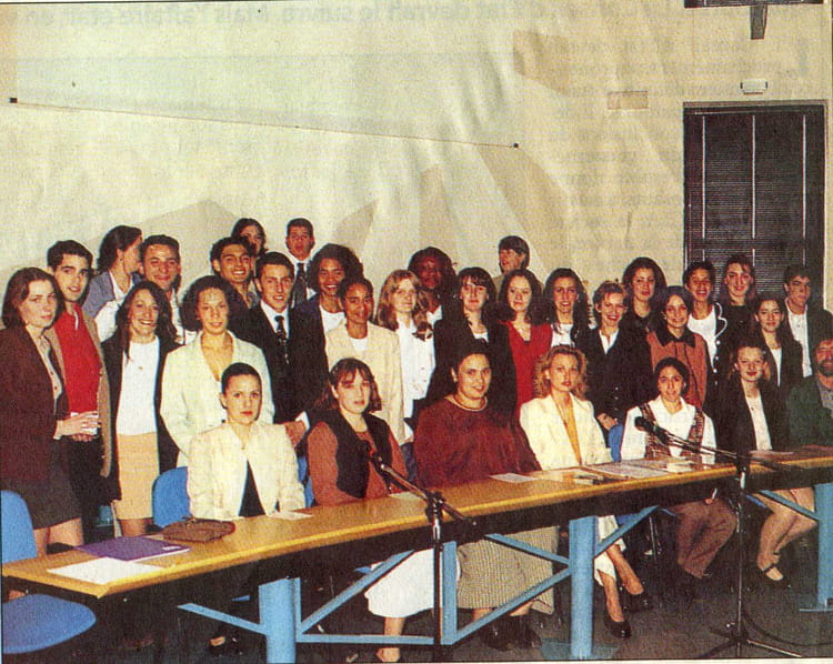 Photo de classe BTS CI 1 de 1997, Lycée Diderot - Copains d'avant
