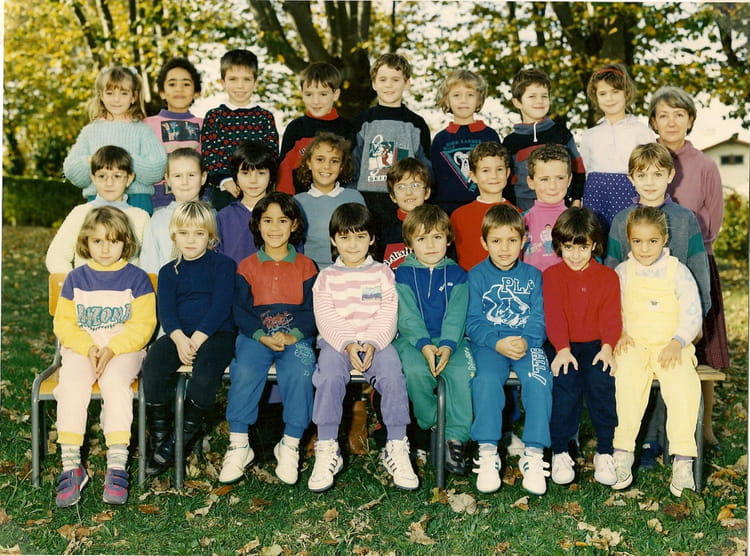 Photo de classe CP de 1990, ECOLE JUSTIN LARREBAT Copains d'avant