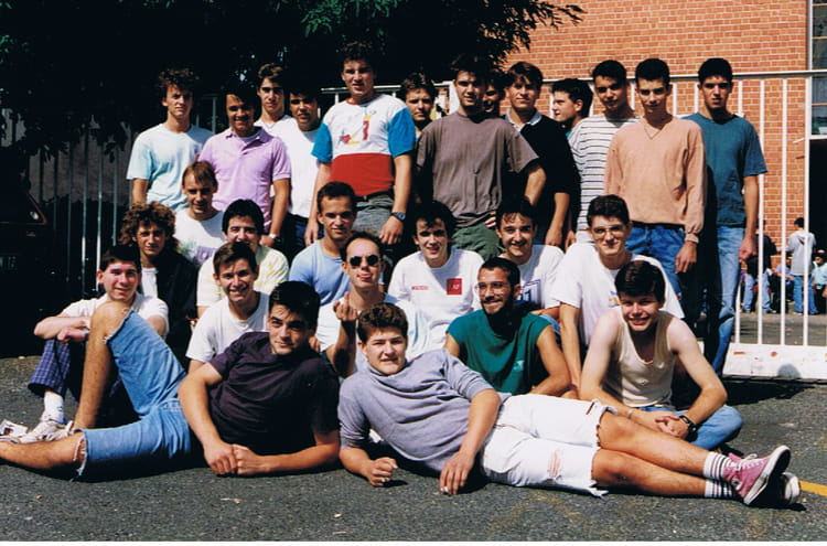 Photo de classe BTS Electronique 1ere annee 1992-1993 de 1992, Lycée ...
