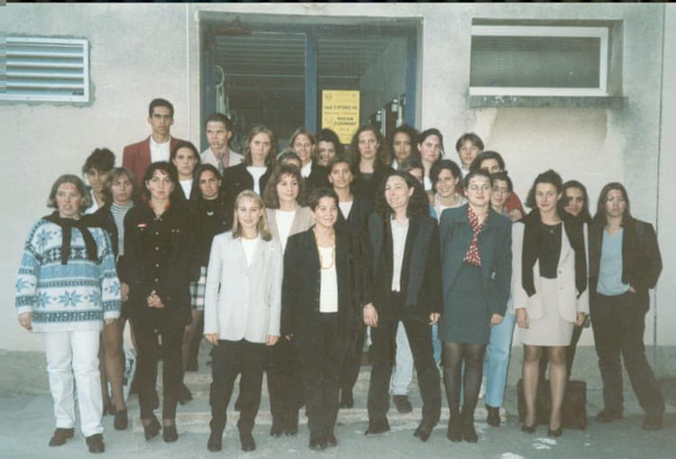 Photo de classe Bts action co 1 ere année de 1996, Lycée Lamartine ...