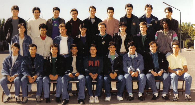 Photo de classe 1 ere BTS ELECTRONIQUE de 1991, Lycée Cabanis (Bts ...
