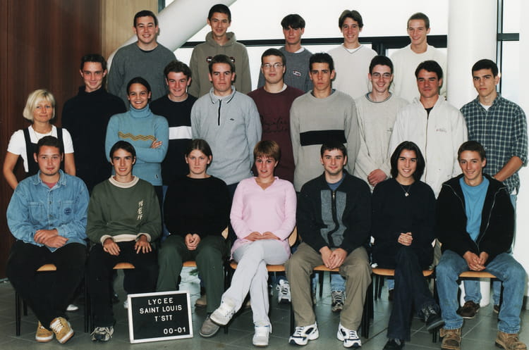 Photo de classe Term STT CG de 2000, Lycée Saint-louis - Copains d'avant