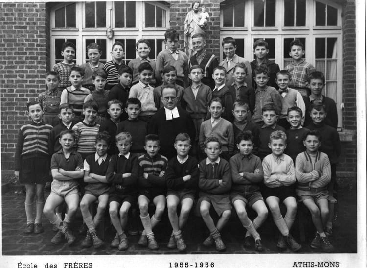 Photo De Classe COUR PREPARATOIRE De 1956 Ecole Des Fr res Copains D Photo De Classe COUR PREPARATOIRE De 1956 Ecole Des Fr res Copains D
