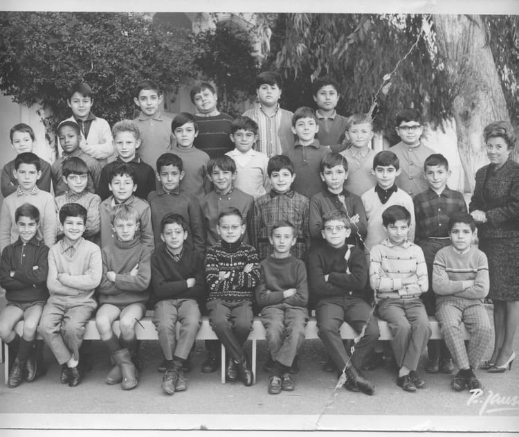 Photo de classe Mers Sultan 1967 de 1967, MERS SULTAN Copains d'avant
