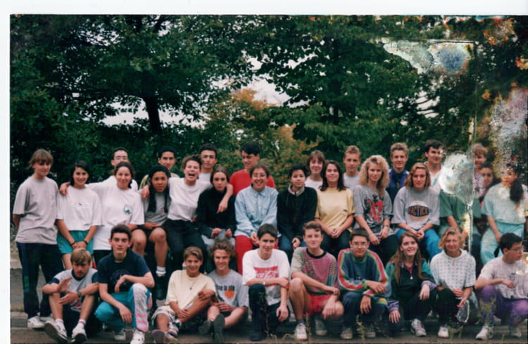 Photo de classe 2nd 8 de 1993, Lycée Jean Moulin - Copains d'avant