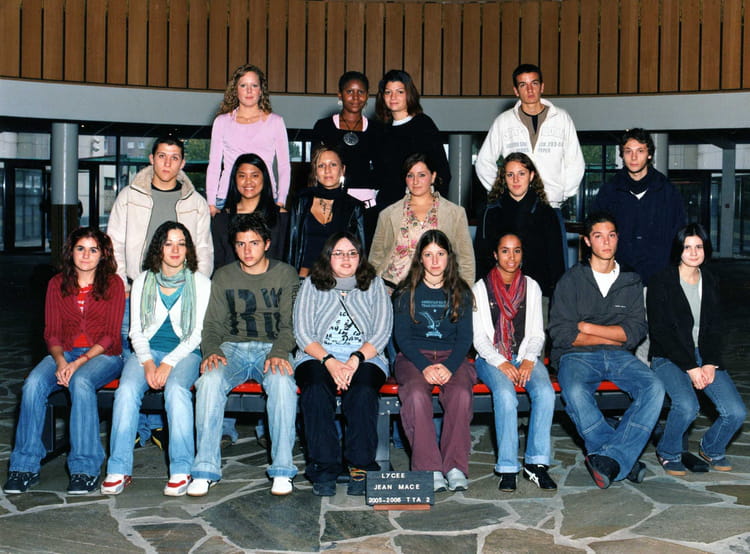 Photo de classe Terminal STT ACA 2 de 2005, Lycée Jean Macé - Copains d ...