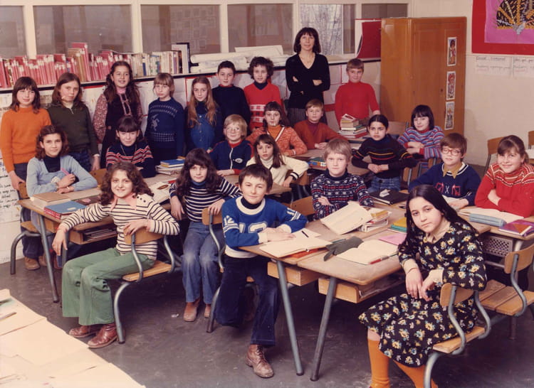 Photo de classe CM 2- Sept 1977 à Juin 1978 de 1978, Ecole Jean
