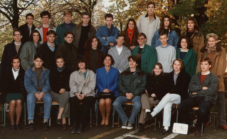 Photo de classe Terminale C3 1990-91 de 1990, Lycée La Bruyère
