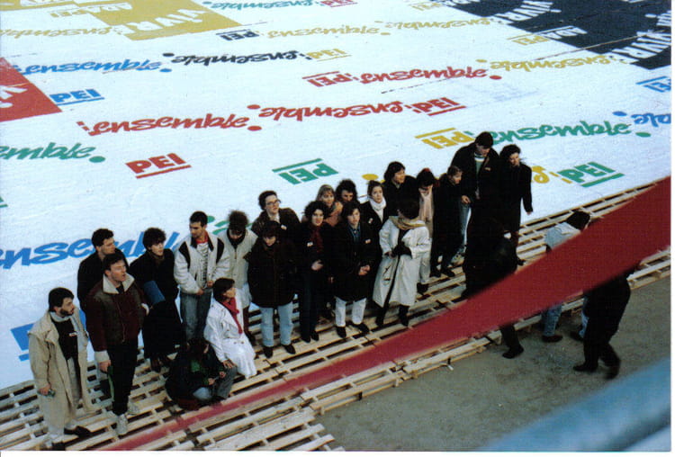Photo de classe BTS "Communication et Action Publicitaires" de 1991 ...