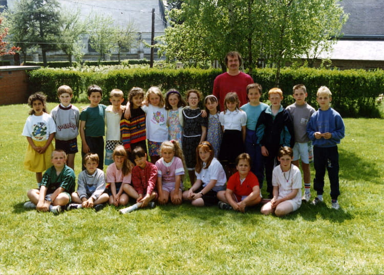 Photo de classe CE2 et CM1 199192 de 1991, Ecole Primaire (Saint