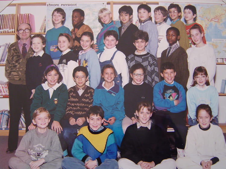 Copains D Avant Par Nom De Famille Photo de classe CM2 de 1991, PAUL VERLAINE - Copains d'avant