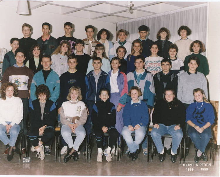 Photo de classe 2nde de 1989, Lycée Gaston Bachelard - Copains d'avant