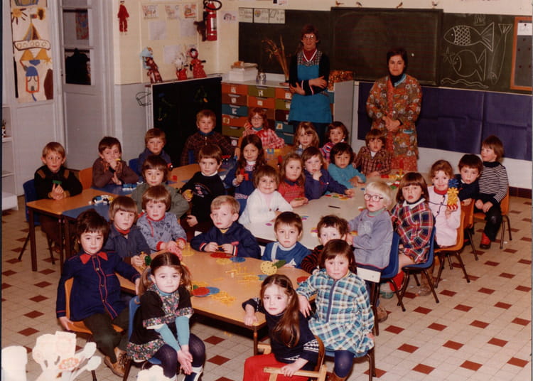 Photo de classe Maternelle de 1978, Ecole (Saint Vigor D Ymonville) Copains d'avant