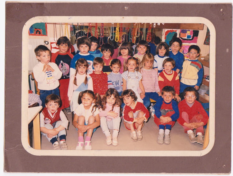 Photo de classe Moyenne section? de 1987, Ecole Le Pradet (Saint