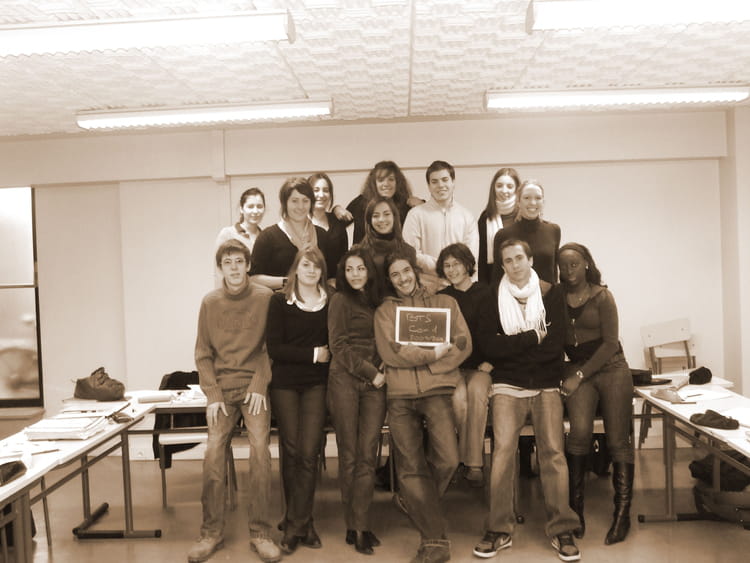 Photo de classe BTS Communication Première Année de 2007, Lycée Notre ...