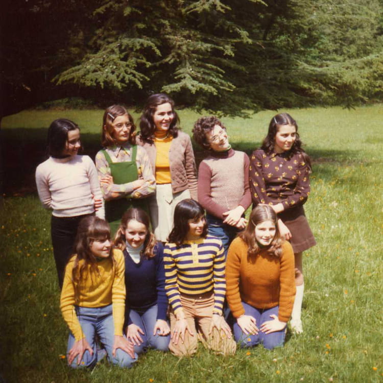 Photo de classe Ste famille des minimes de 1975, ECOLE SAINTE FAMILLE