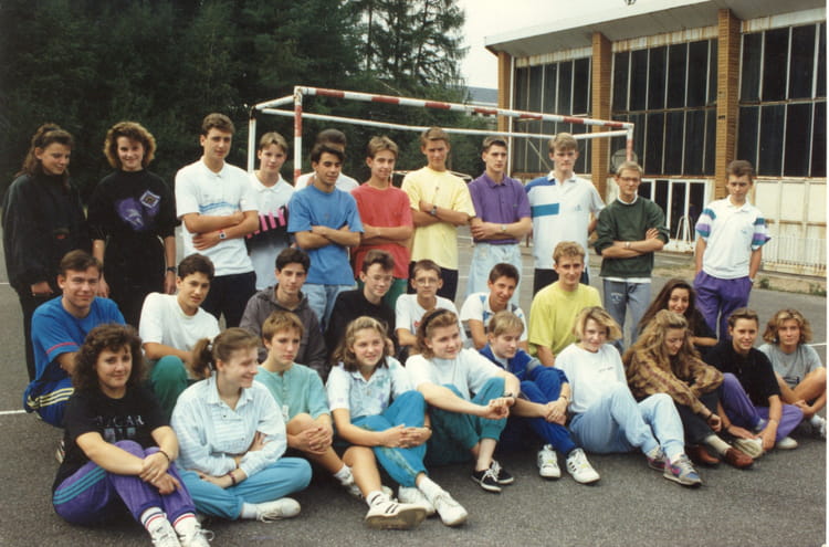 Photo de classe 2nde 2 de 1991, Lycée Jean Moulin - Copains d'avant