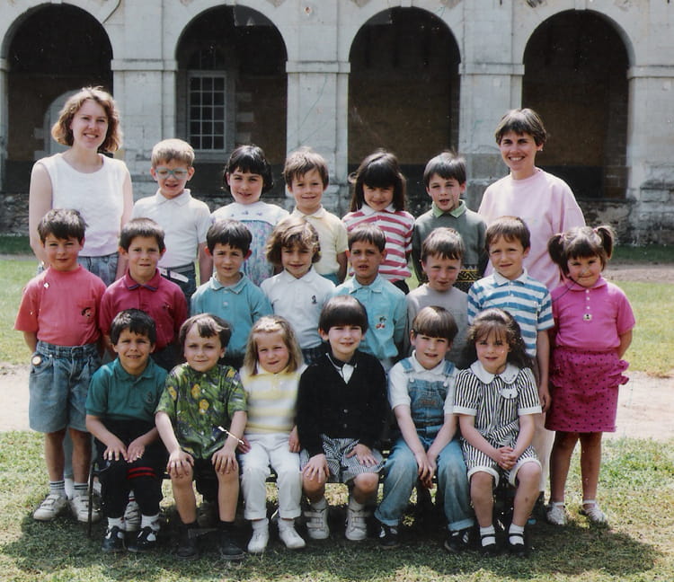 Photo de classe Grande Section de 1990, Ecole Sainte Ursule (Chateau