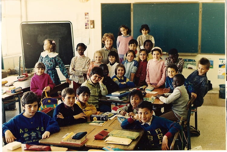 Photo de classe CM1 de 1987, école Max Marchand Copains d'avant