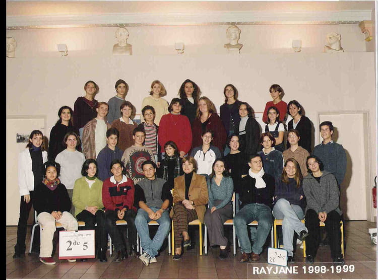 Photo de classe 2nde 5 de 1999, Lycée La Bruyère - Copains d'avant