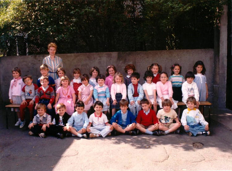 Photo de classe Grande Section Maternelle de 1986, ECOLE SAINTE MARIE ...