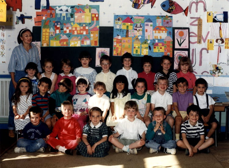 Photo de classe Grande Section de 1989, ECOLE SAINTE MARIE - Copains d ...