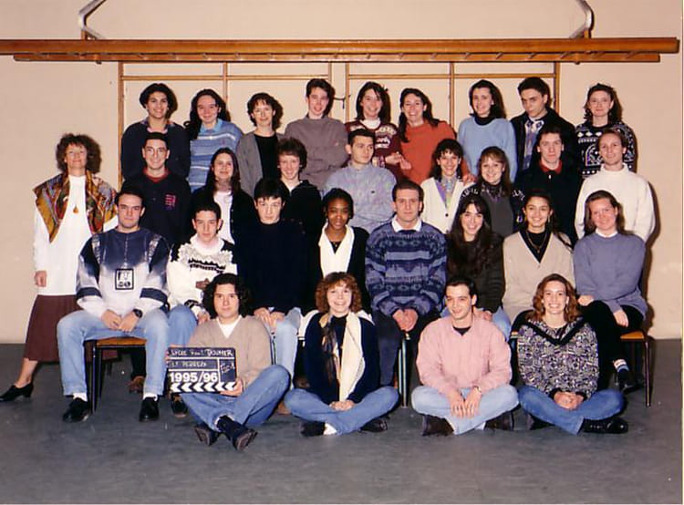 Photo de classe 1995-1996 BTS Compta 1ere année de 1995, Lycée Paul ...