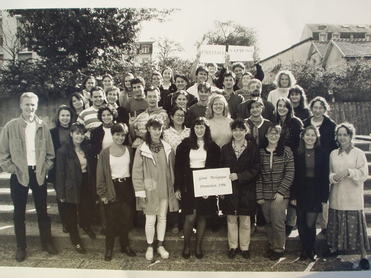 Université De Technologie De Compiègne Anciens élèves Célèbres Photo de classe GB96 - 3ème année de 1996, Université De Technologie De