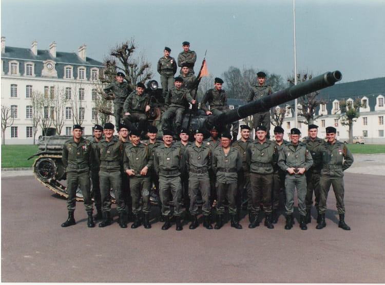 Photo de classe Cadres 11éme escadron 90/04 de 1990, 501 Rcc - Copains ...