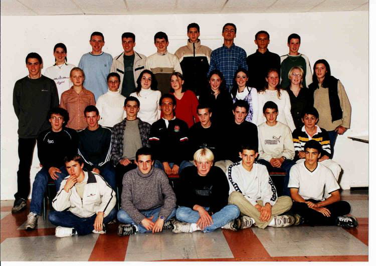 Photo de classe Seconde de 2002, Lycée Michel Anguier - Copains d'avant