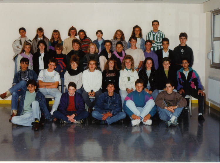 Photo de classe 2nd 5 de 1991, Lycée Jean Racine - Copains d'avant