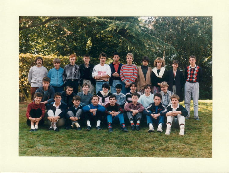 Photo de classe 3eme G 19851986 de 1986, Collège Assomption Copains