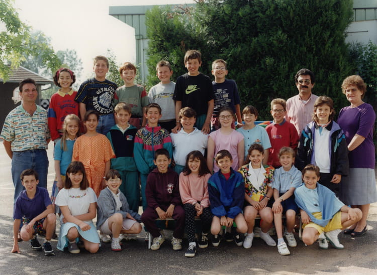 Photo de classe CM1 et CM2 de 1991, Ecole Primaire (Sainte Euphemie