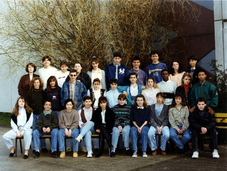 Photo de classe 2nd5 1990-1991 de 1990, Lycée René Cassin - Copains d'avant
